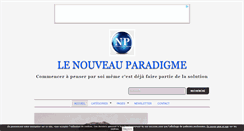 Desktop Screenshot of 2012un-nouveau-paradigme.com